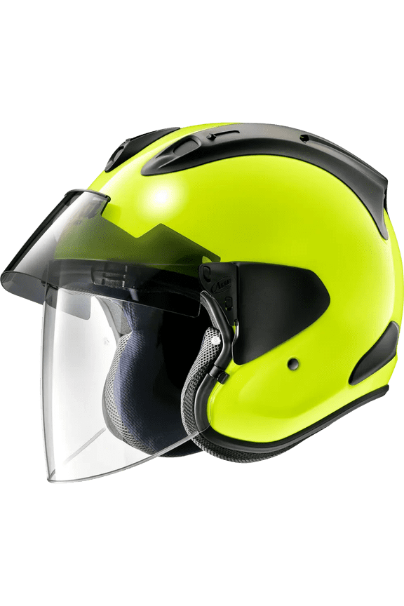 s Ram-X Open Face Helmet - Fluorescent Yellow - M - (Part Number 0104-2936)
