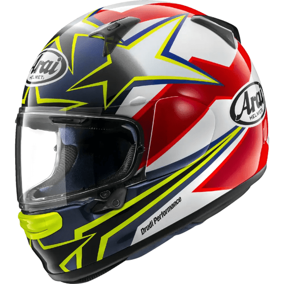 ARAI Helmets Regent-X Full Face Helmet - Stars & Stripes - Yellow - 2XL - (Part Number 0101-17462)