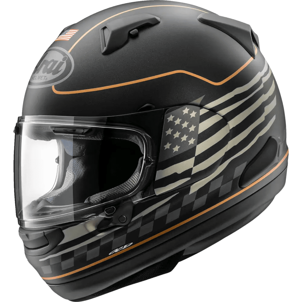 arai helmet nepal Corsair-X Dani Samurai 3 Medium VAS Shield Mechanism — By combining the pin trajectory with the two trajectories of the double pivot point slot Arai Signet-X US Flag Full