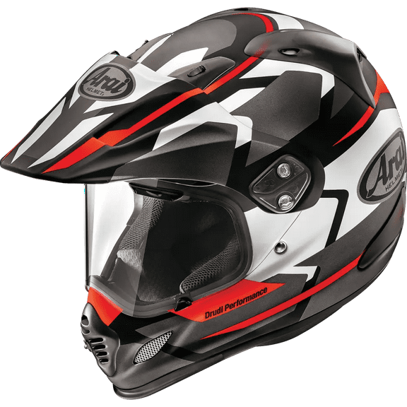 Arai XD-4 Depart Dual Sport Motorcycle Helmet (M2020D) Black/Silver Frost XS