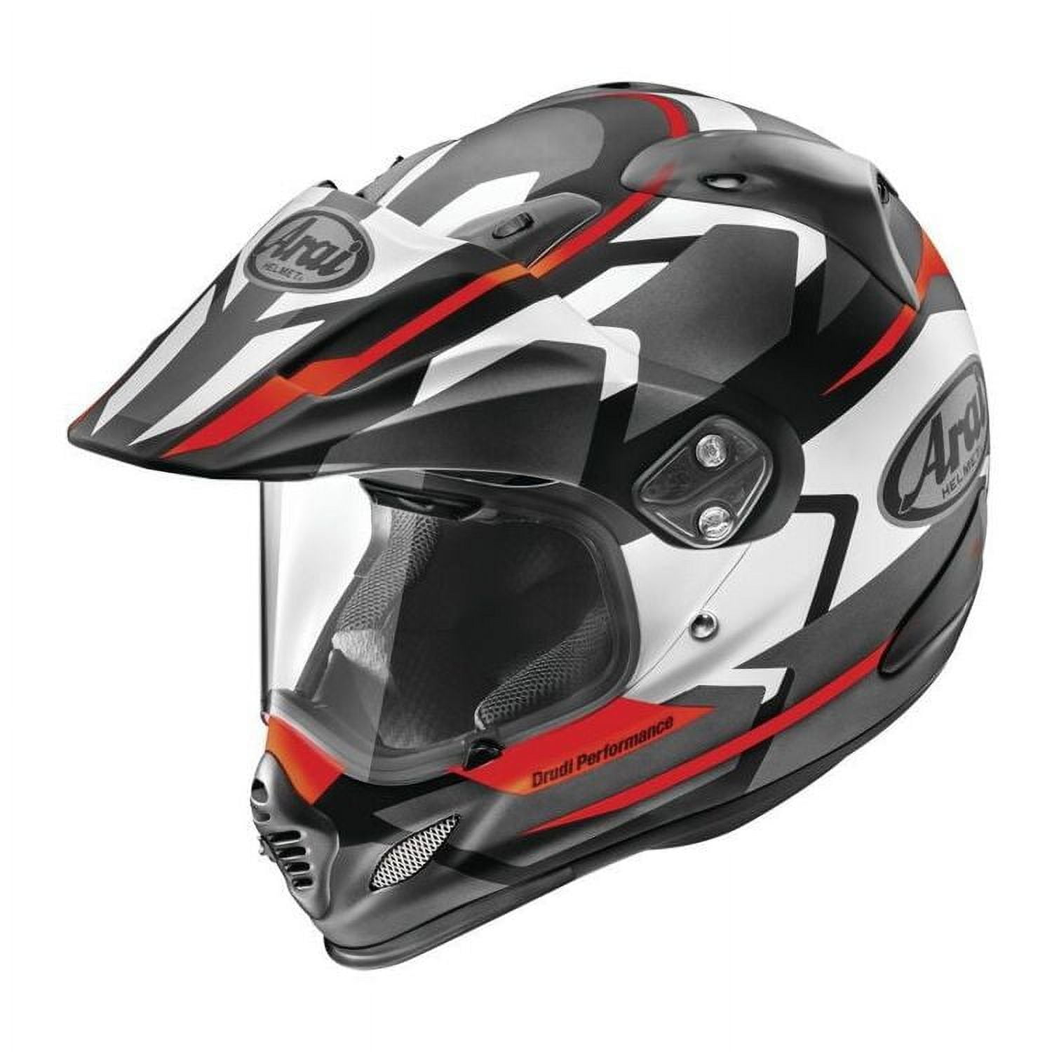 arai helment xd4 aluminum silver sbrick and mortar msp Arai XD-4 Helmet - Depart -Black/Silver Frost - Small