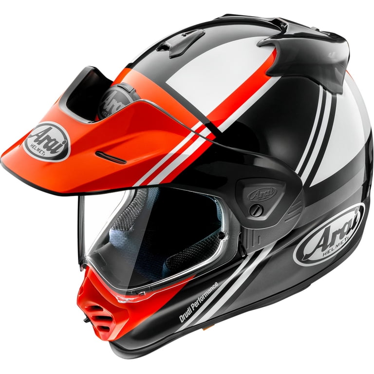 Arai XD-5 Cosmic Dual Sport Motorcycle Helmet Red SM - Walmart.com