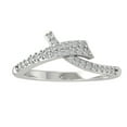 thumbnail image 1 of Araiya 10K White Gold Diamond Band Ring (1/4 cttw, I-J Color, I2-I3 Clarity), Size 6, 1 of 1