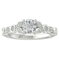 thumbnail image 1 of Araiya 10K White Gold Round Diamond Engagement Ring (1 cttw, I-J Color, I2-I3 Clarity), Size 6.5, 1 of 4
