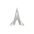 thumbnail image 1 of Araiya 10K White Gold Round Diamond Fashion Band Ring (1/4 cttw, I-J Color, I2-I3 Clarity), Size 6, 1 of 4