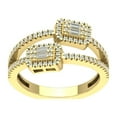 thumbnail image 1 of Araiya 10K Yellow Gold Diamond Band Ring (1/2 cttw, I-J Color, I2-I3 Clarity), Size 7, 1 of 1