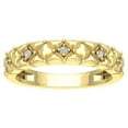 thumbnail image 1 of Araiya 10K Yellow Gold Diamond Band Ring (1/20 cttw, I-J Color, I2-I3 Clarity), Size 8.5, 1 of 1