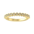thumbnail image 1 of Araiya 10K Yellow Gold Diamond Band Ring (1/20 cttw, I-J Color, I2-I3 Clarity), Size 8, 1 of 4