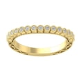 thumbnail image 1 of Araiya 10K Yellow Gold Diamond Band Ring (1/5 cttw, I-J Color, I2-I3 Clarity), Size 9, 1 of 4