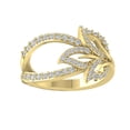 thumbnail image 1 of Araiya 10K Yellow Gold Round Diamond Fashion Band Ring (1/2 cttw, I-J Color, I2-I3 Clarity), Size 5.5, 1 of 4