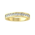 thumbnail image 1 of Araiya 10K Yellow Gold Round Diamond Wedding Band Ring (3/4 cttw, I-J Color, I2-I3 Clarity), Size 7, 1 of 4