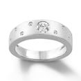 thumbnail image 1 of Araiya 14K White Gold Diamond Band Ring (1/2 cttw, I-J Color, I2-I3 Clarity), Size 6.5, 1 of 1