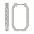 thumbnail image 1 of Araiya 14K White Gold Diamond Hoop Earrings for Women (1 cttw, I-J Color, I2-I3 Clarity), 1 of 1