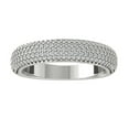 thumbnail image 1 of Araiya 14K White Gold Round Diamond Anniversary Band Ring (5/8 cttw, I-J Color, I2-I3 Clarity), Size 7, 1 of 4