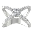 thumbnail image 1 of Araiya 14K White Gold Round Diamond Fashion Band Ring (1 1/3 cttw, I-J Color, I2-I3 Clarity), Size 7.5, 1 of 4