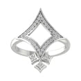 thumbnail image 1 of Araiya 14K White Gold Round Diamond Fashion Band Ring (1/5 cttw, I-J Color, I2-I3 Clarity), Size 7.5, 1 of 4