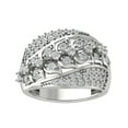 thumbnail image 1 of Araiya 14K White Gold Round Diamond Fashion Band Ring (1 cttw, I-J Color, I2-I3 Clarity), Size 5, 1 of 4