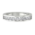 thumbnail image 1 of Araiya 14K White Gold Round Diamond Wedding Band Ring (3/4 cttw, I-J Color, I2-I3 Clarity), Size 5.5, 1 of 4