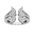 thumbnail image 1 of Araiya 14K White Gold Space Diamond Band Ring (3/8 cttw, I-J Color, I2-I3 Clarity), Size 9.5, 1 of 1