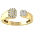 thumbnail image 1 of Araiya 14K Yellow Gold Diamond Negative Space Band Ring (1/4 cttw, I-J Color, I2-I3 Clarity), Size 7.5, 1 of 1