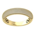 thumbnail image 1 of Araiya 14K Yellow Gold Diamond Wedding Band Ring for Women (1/2 cttw, I-J Color, I2-I3 Clarity), Size 10, 1 of 3