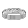thumbnail image 1 of Araiya Fine Jewelry 10K White Gold Round-shape Lab Grown Diamond Cluster Ring (1 Cttw, D-F Color, VS1 Clarity) Size 9.5, 1 of 6