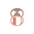 thumbnail image 1 of Araiya Fine Jewelry 14K Rose Gold Round-shape Lab Grown Diamond Fashion Band Ring ( 1/2 cttw, D-F Color, VS Clarity) Size 9.5, 1 of 4