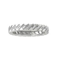 thumbnail image 1 of Araiya Fine Jewelry 14K White Gold Baguette-shape Lab Grown Diamond Wedding Band Ring ( 1/3 cttw, D-F Color, VS Clarity) Size 5.5, 1 of 4
