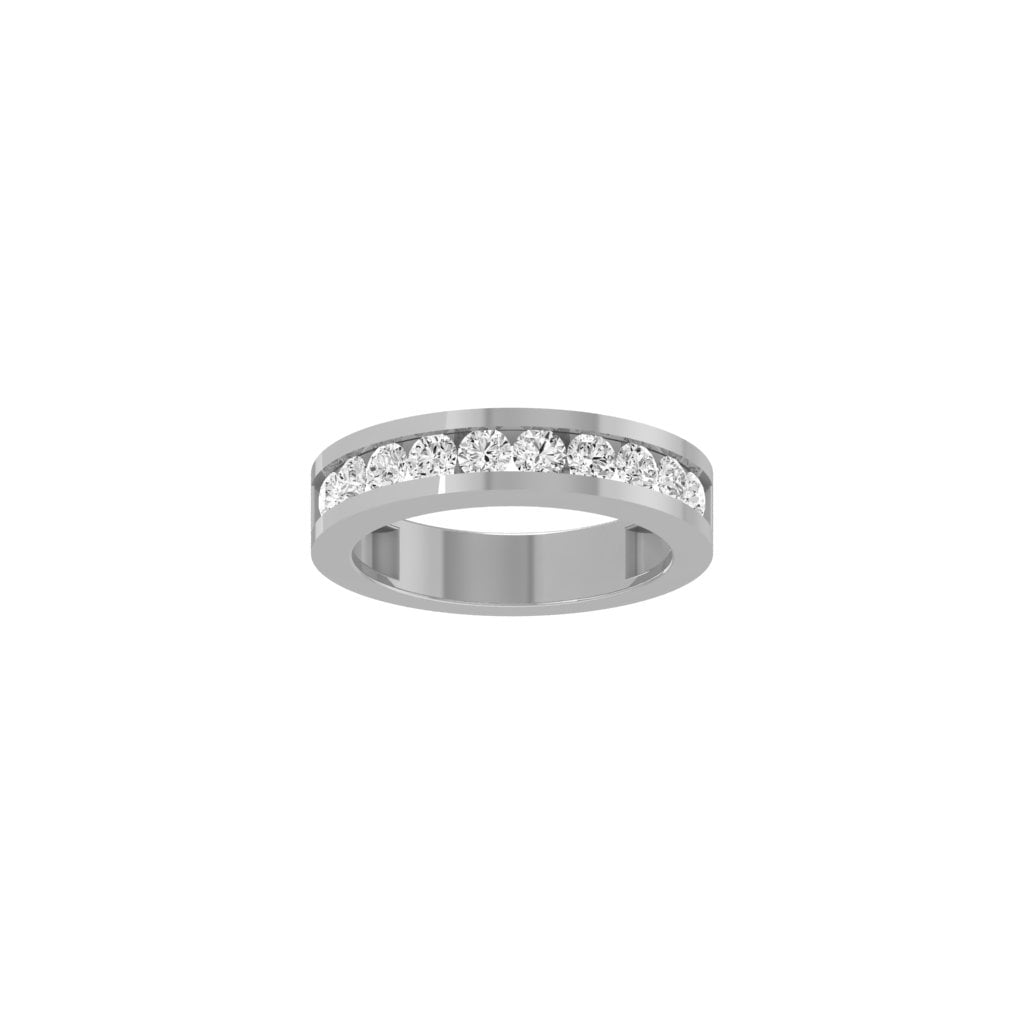 Araiya Fine Jewelry 14K White Gold Roundshape Lab Grown Diamond
