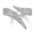 thumbnail image 1 of Araiya Fine Jewelry 14K White Gold Round-shape Lab Grown Diamond Fashion Band Ring ( 1/2 cttw, D-F Color, VS Clarity) Size 9, 1 of 4