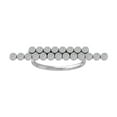 thumbnail image 1 of Araiya Fine Jewelry 14K White Gold Round-shape Lab Grown Diamond Fashion Band Ring ( 1/3 cttw, D-F Color, VS Clarity) Size 9.5, 1 of 4