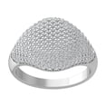 thumbnail image 1 of Araiya Fine Jewelry 14K White Gold Round-shape Lab Grown Diamond Fashion Band Ring ( 1 cttw, D-F Color, VS Clarity) Size 5.5, 1 of 4