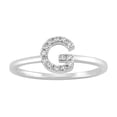 thumbnail image 1 of Araiya Fine Jewelry 14K White Gold Round-shape Lab Grown Diamond Infinity Engagement Ring ( 1/10 cttw, D-F Color, VS Clarity) Size 10, 1 of 4