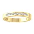 thumbnail image 1 of Araiya Fine Jewelry 14K Yellow Gold Round-shape Lab Grown Diamond Cluster Ring (1/4 Cttw, D-F Color, VS1 Clarity) Size 8, 1 of 6
