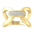 thumbnail image 1 of Araiya Fine Jewelry 14K Yellow Gold Round-shape Lab Grown Diamond Fashion Band Ring ( 1/3 cttw, D-F Color, VS Clarity) Size 8.5, 1 of 4