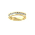 thumbnail image 1 of Araiya Fine Jewelry 14K Yellow Gold Round-shape Lab Grown Diamond Wedding Band Ring ( 1/10 cttw, D-F Color, VS Clarity) Size 5.5, 1 of 4