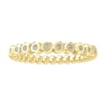 thumbnail image 1 of Araiya Fine Jewelry 14K Yellow Gold Round-shape Lab Grown Diamond Wedding Band Ring ( 1/10 cttw, D-F Color, VS Clarity) Size 6, 1 of 4