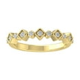 thumbnail image 1 of Araiya Fine Jewelry 14K Yellow Gold Round-shape Lab Grown Diamond Wedding Band Ring ( 1/10 cttw, D-F Color, VS Clarity) Size 9.5, 1 of 4