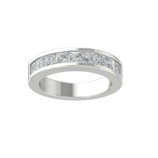 Araiya Fine Jewelry 14K White Gold Princessshape Lab Grown Diamond