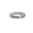 thumbnail image 1 of Araiya Fine Jewelry Gift For Mothers Day 925 Sterling Silver Round-shape Lab Grown Diamond Wedding Band Ring ( 1/3 cttw, D-F Color, VS Clarity) Size 7.5, 1 of 4