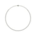 thumbnail image 1 of Araiya Fine Jewelry Sterling Silver Lab Grown Diamond Link Chain Necklace 18 Inch (1 1/2 cttw, D-F Color, VS Clarity), 1 of 4