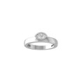 thumbnail image 1 of Araiya Fine Jewelry Sterling Silver Marquise-shape Lab Grown Diamond Fashion Promise Anniversary Ring (1/4 Cttw, D-F Color, VS1 Clarity) Size 10, 1 of 1