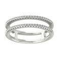 thumbnail image 1 of Araiya Sterling Silver Diamond Band Ring (1/8 cttw, I-J Color, I2-I3 Clarity) 7.5, 1 of 1
