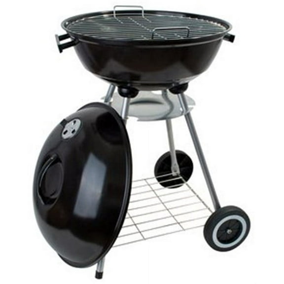 Aramco Imports 18Charcoal Round Grill, Black Iron