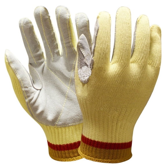 Aramid Fiber Cut Proof Safety Glove HPPE Split Leather Cut Resistant Work Gloves ,Easy to Wear