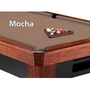 Aramith 9 Simonis 860 Mocha Pool Table Cloth Felt