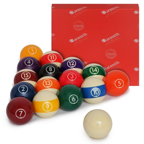 Aramith Continental Billiard Pool Ball set 2 1/4"