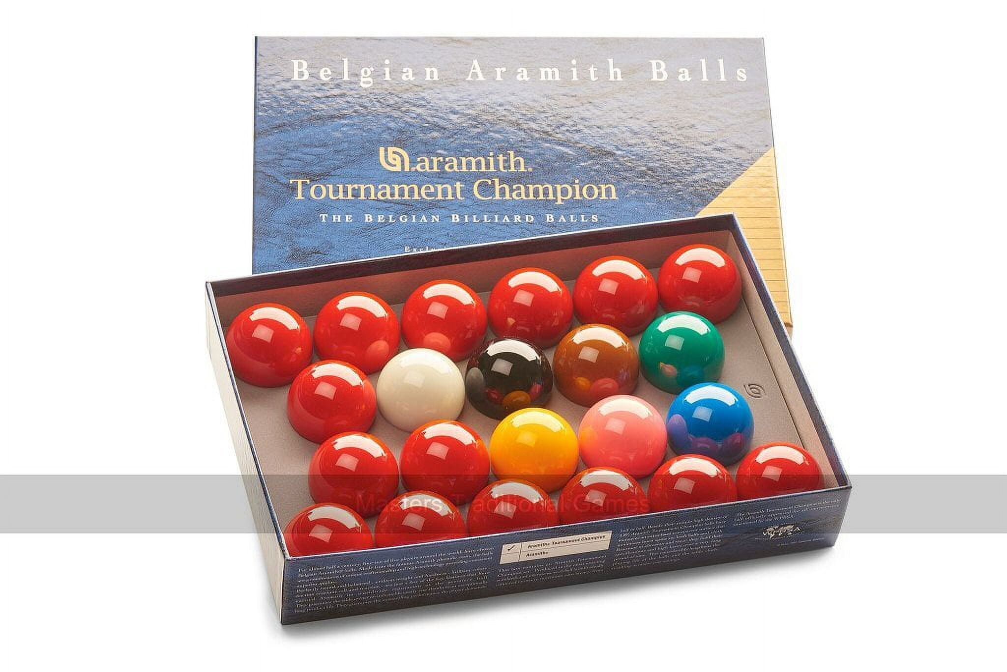 Aramith Tournament Champion Snooker Ball Set with 15 Reds