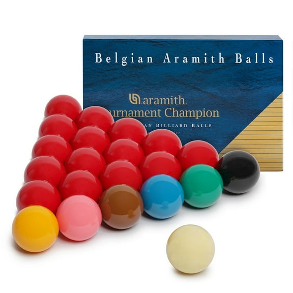 Aramith Tournament Champion Snooker Billiard Ball set 2 1/16" - 52.4 mm - 22 balls