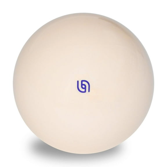 Aramith Tournament Magnetic Billiard Pool Cue Ball 2 1/4" w/Purple Logo for Coin Operated Pool Tables